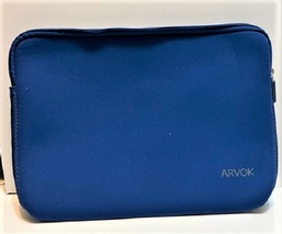 BLUE Neoprene Computer sleeve with zipper. $2