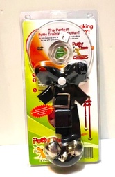 The perfect potty training solution CD with  bells on hanging strip 