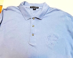 Port Authority slate blue mens polo shirt Size 2XL