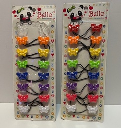 2 pkgs of butterfly hair accessories $2