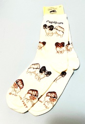 Adorable Papillon socks - Ladies - NEW