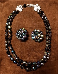 Iridescent Beads w/Earrings