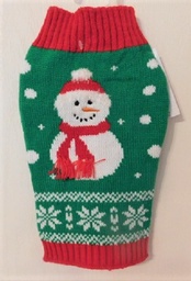 Large Christmas sweater with snowman